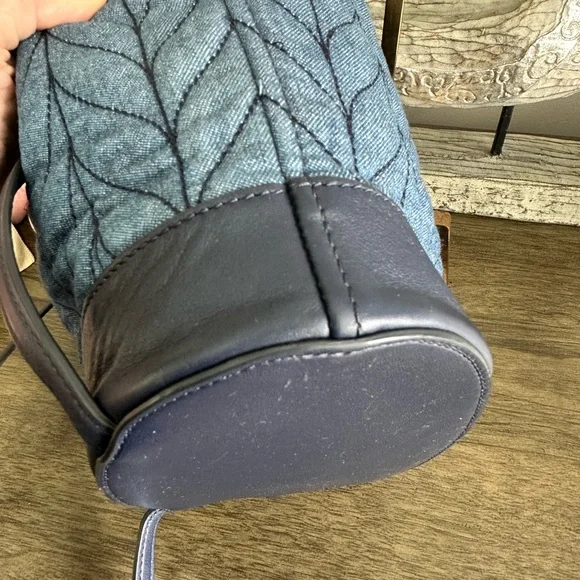 Kate Spade New York Denim Quilted Briar Backpack - EUC - Picture 8 of 10